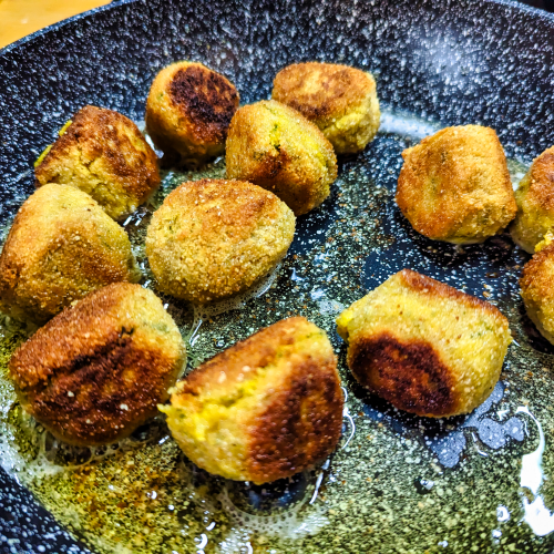 Selbstgemachte Falafeln – ohne Frittieren
